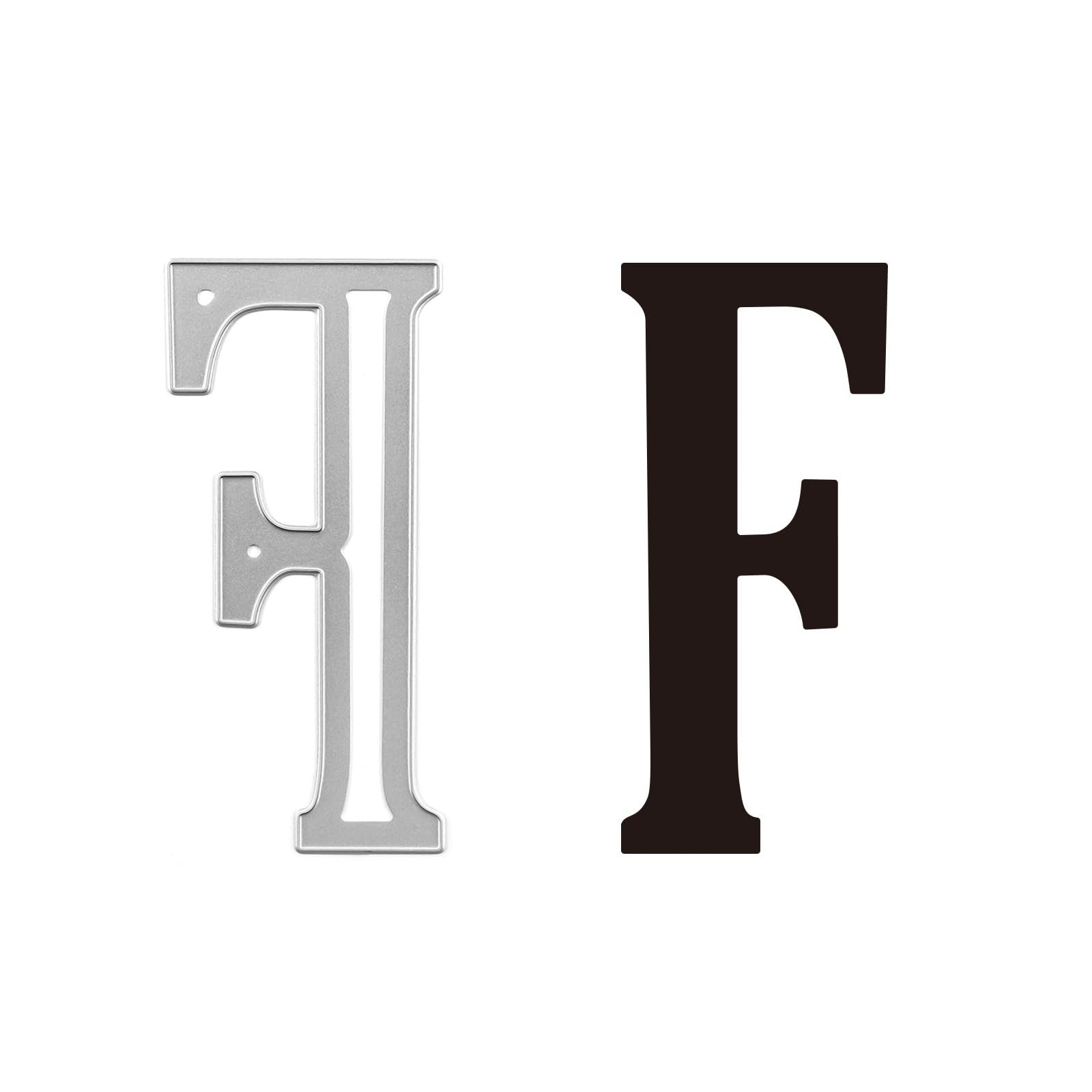 Amazon.co.jp: BAOFALI F文字ダイカット カード作成用 アルファベット